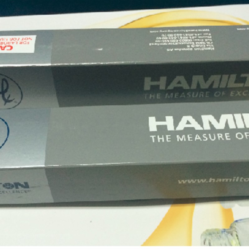 进口Hamilton 25ul 液相色谱仪微量平头手动进样针 器80465