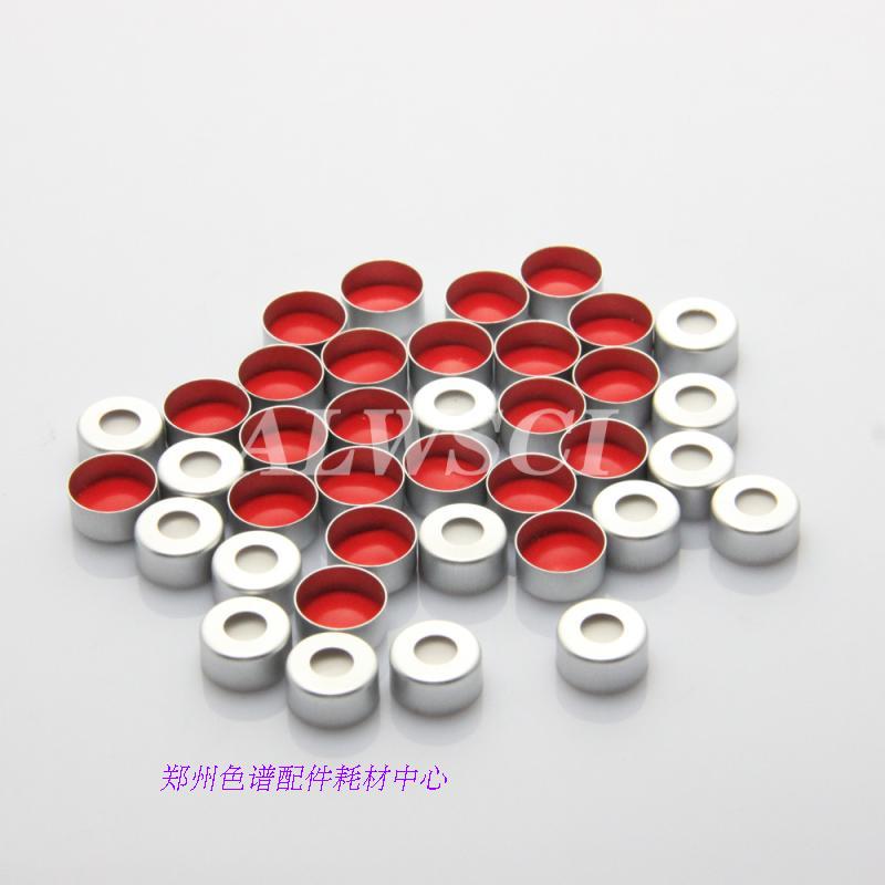 2ML 11MM 钳口 银色开孔铝盖垫上海天美气相色谱仪配件现货供应