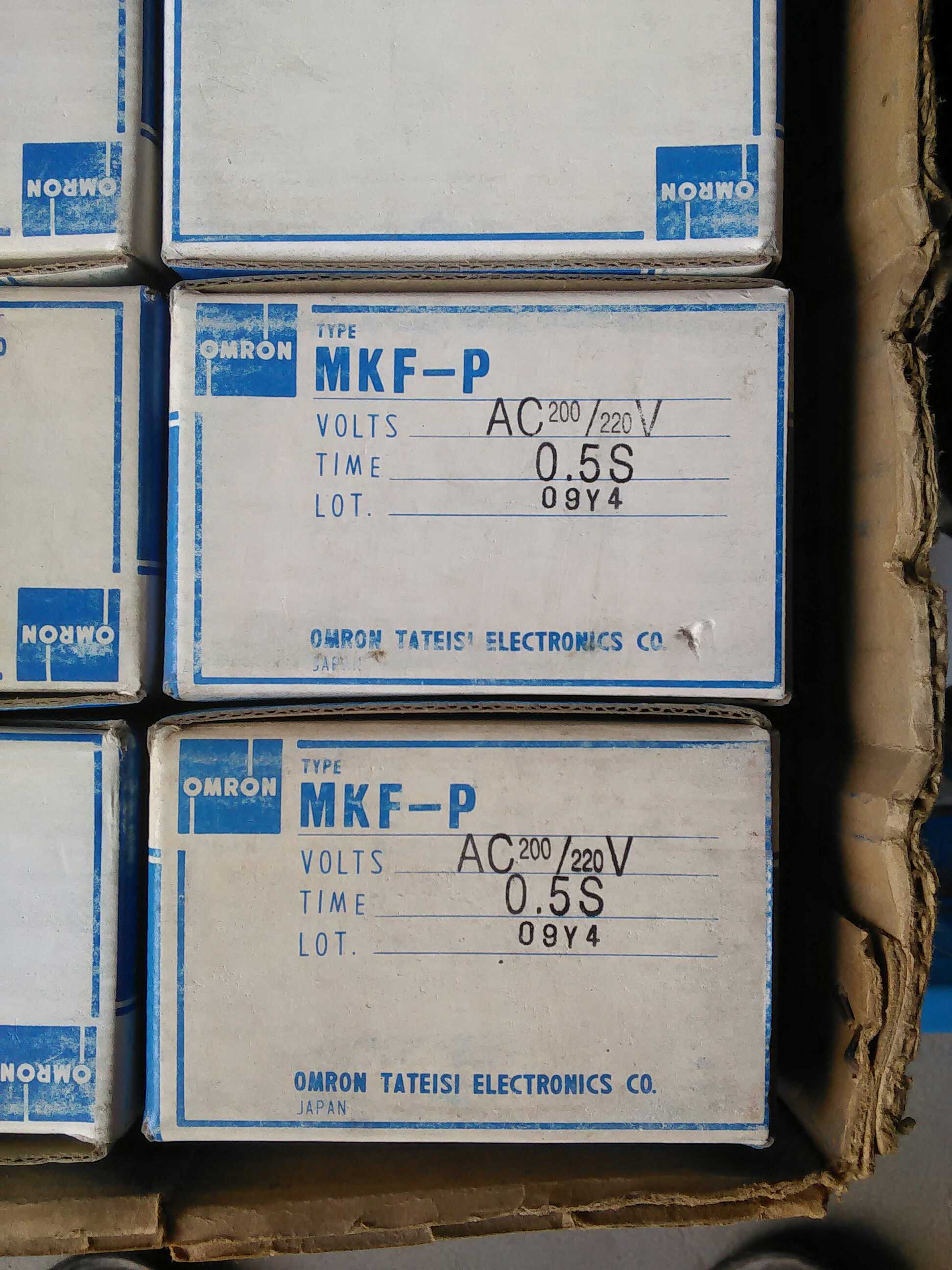MKF-P AC200/220V 0.5S正品原装OMRON继电器