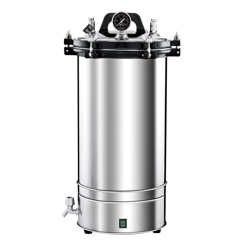 合肥华泰手提式灭菌器普通型YX-280A灭菌锅电热型防干烧18L24L30L