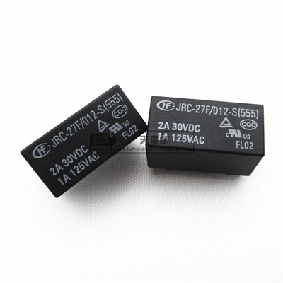 原装宏发信号继电器 JRC-27F-012-S HFD27-012-S 2A 灵敏型0.2W!