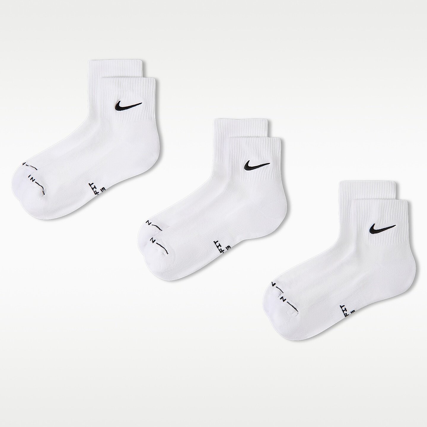 耐克(NIKE)男女通款ONE QUARTER SOCK休闲时尚袜子IH8607-901