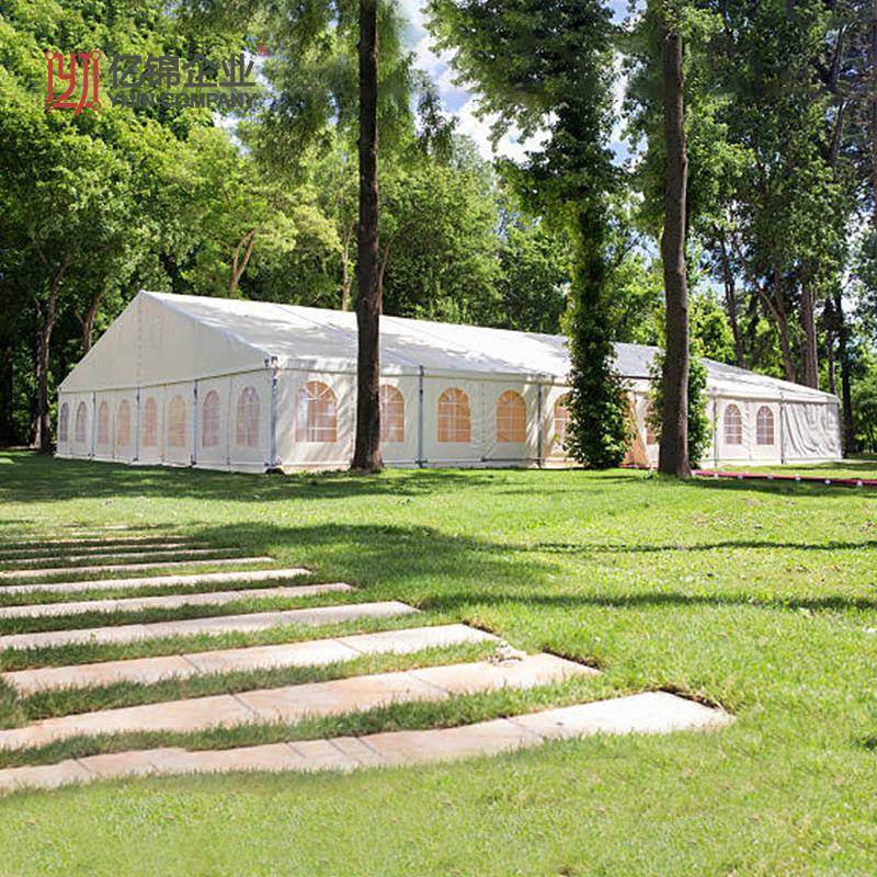 出口外贸大型草坪婚礼婚庆活动派对帐篷快速搭建人字顶婚宴篷房