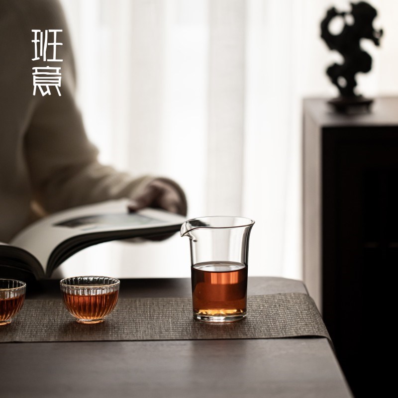 班意 日式玻璃公道杯 出口日本可加热茶海耐高温分茶器功夫茶具