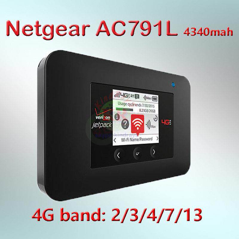 netgearAicardAC791L4G随身wifir无线路由器mifi网件791L