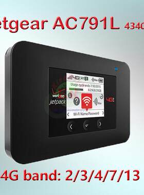 netgearAicardAC791L4G随身wifir无线路由器mifi网件791L
