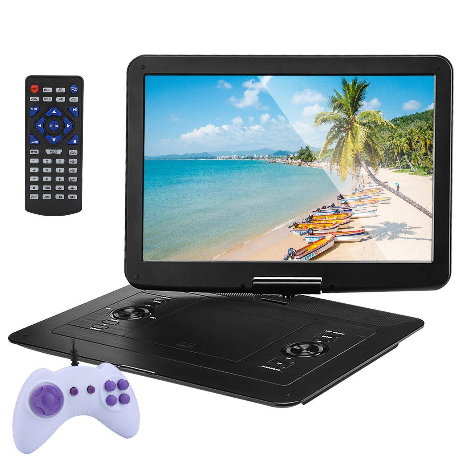 便携式影碟portable机DVDplayer移动DVD播放器跨CD大屏2境2寸