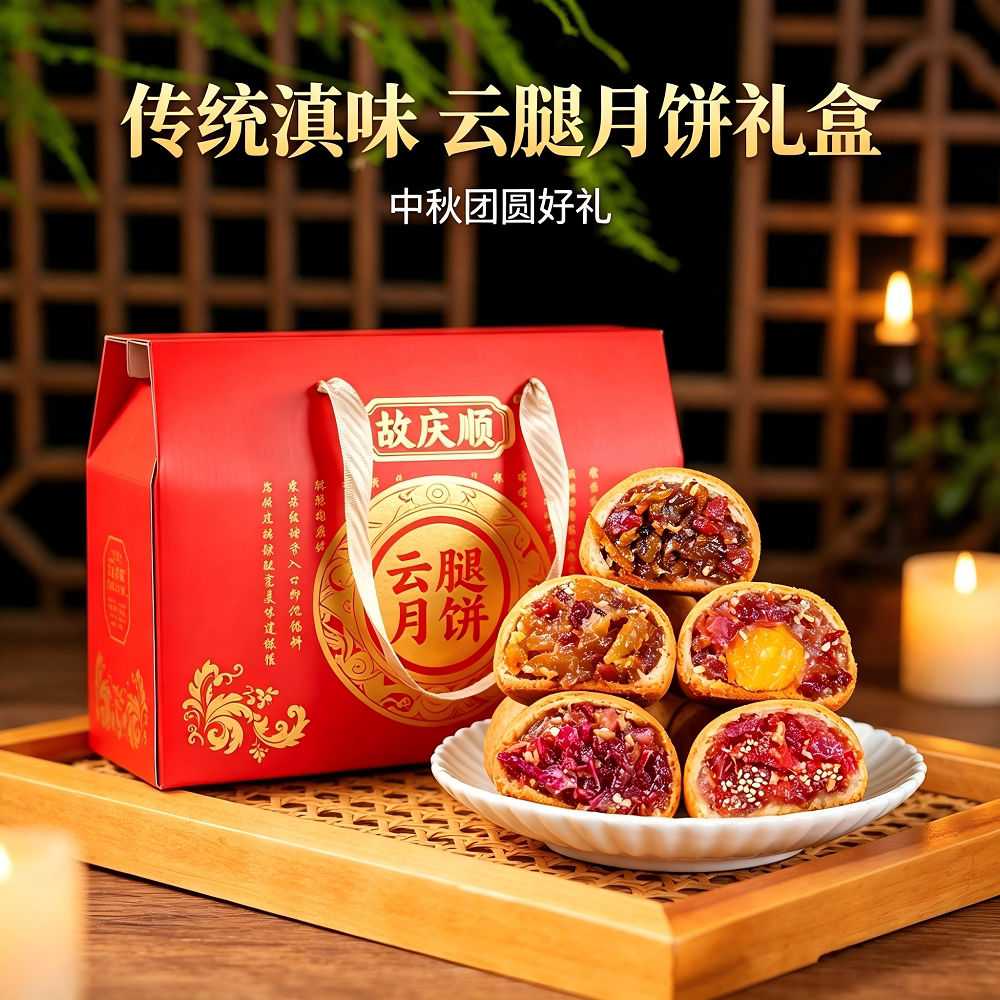 两年腌制宣威老火腿5种口味可选
