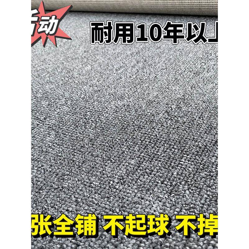 办公室满铺地毯商用大面积酒店客厅房间走廊卧室整张阻燃隔音特价
