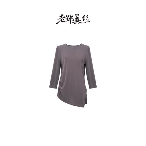 老邹真丝100%桑蚕丝女士上衣