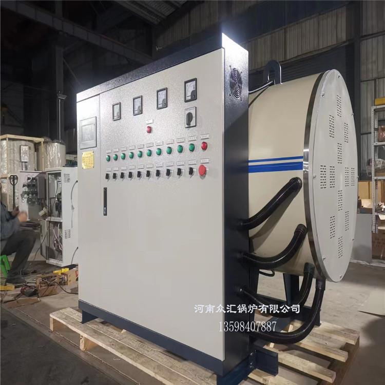 510KW压电热水锅炉常PLC触摸屏控制不电锈钢加热管