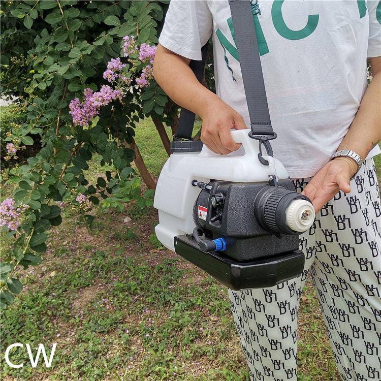 手提式低容量喷雾器肩背式园林超打机8V充电款4消杀机便携式