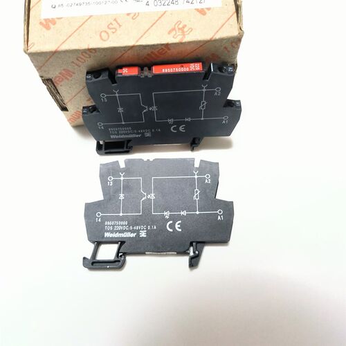 全新魏德米勒 8950750000 TOS 220VDC/5-48VDC 0.1A 耦合继电器