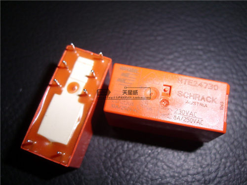 原装泰科TYCO功率继电器RTE24730 8脚230V全新现货!