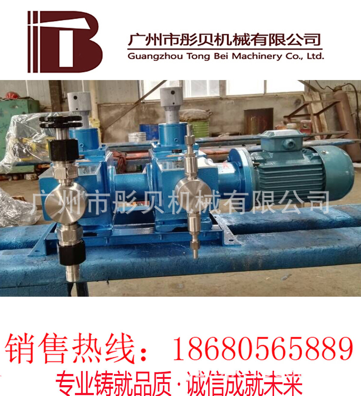 珠海串联二联柱塞计量泵