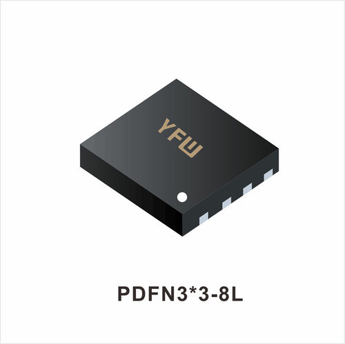 中低压MOS管 YFW55N20DF  PDFN3*3  封装印字YFW 55N20DF YFW/佑