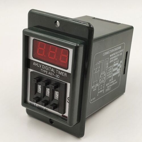 ASY-3D/2D拨码数显时间继电器999S延时器999M定时器220V 24V 380V