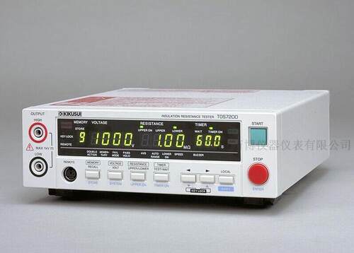 正品KIKUSUI日本菊水TOS7200 安规 阻抗 绝缘 电阻 测试仪