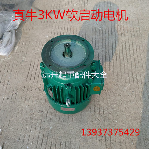 ZDY131-4 R 3.0KW软启动电机锥形转子三相异步电机河南真牛软启动