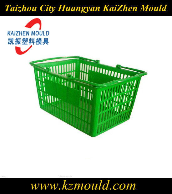 专业生产塑料购物篮模具注塑