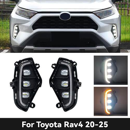 适用于丰田RAV4荣放日行灯 Toyota RAV4 daytime running lights