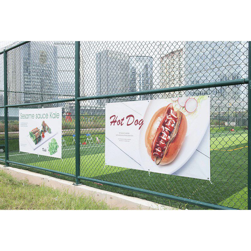 深圳喷绘制作会展m中心商场卖场活动吊旗 不透光不卷边双面布
