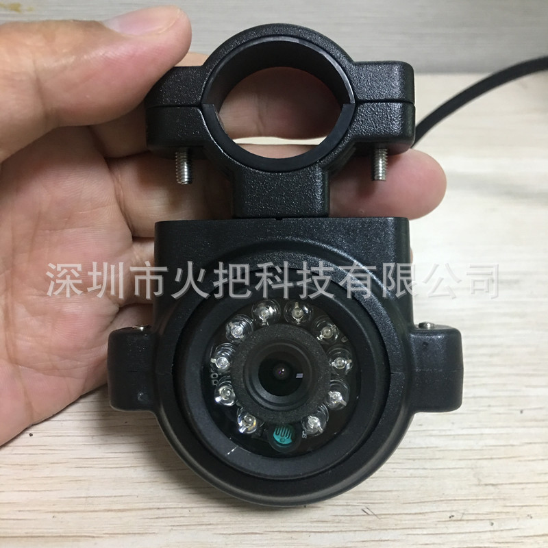 貨車大巴後視鏡吊装鏡頭720P倒視後視960P攝像機1080P車載攝像頭