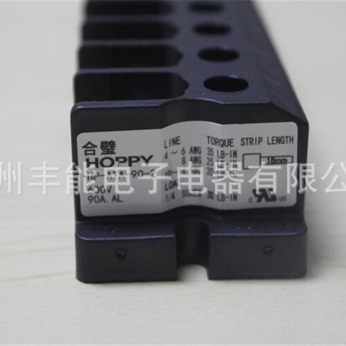 美式端子台连接器大电流ATA-90-2 O栅栏式铝端子连接器