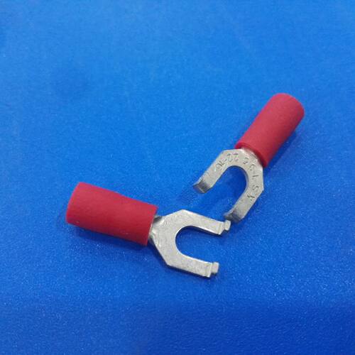KST FSV1-3.7 红色护套铲形冷压端子 连接器