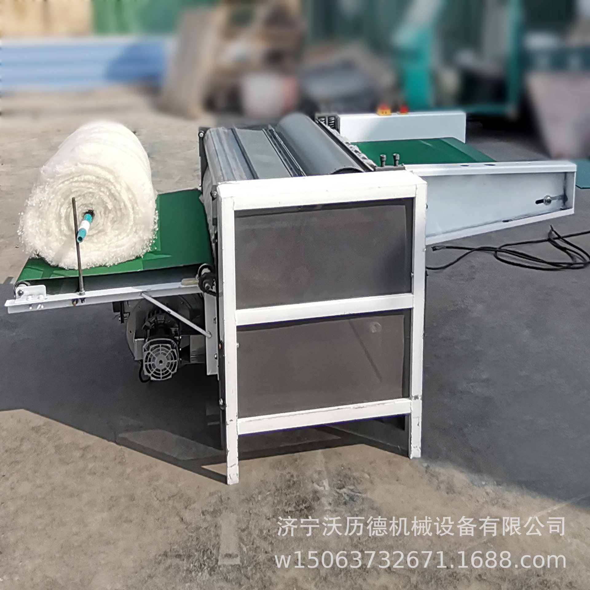 旧被套弹棉机羊毛梳理机2米