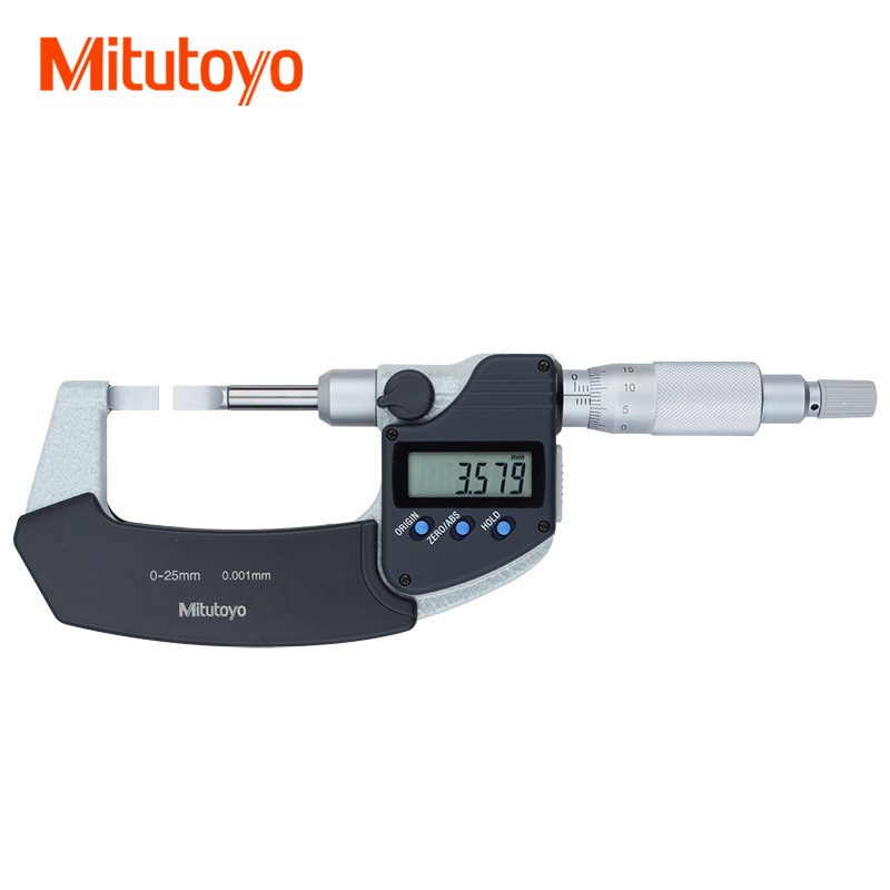 三丰数显叶片千分尺422-230 260 0M-25mm刀口薄片键槽