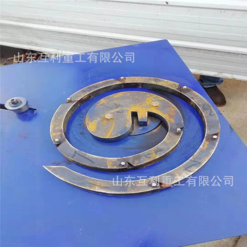 网红衣架铁线螺旋成型机