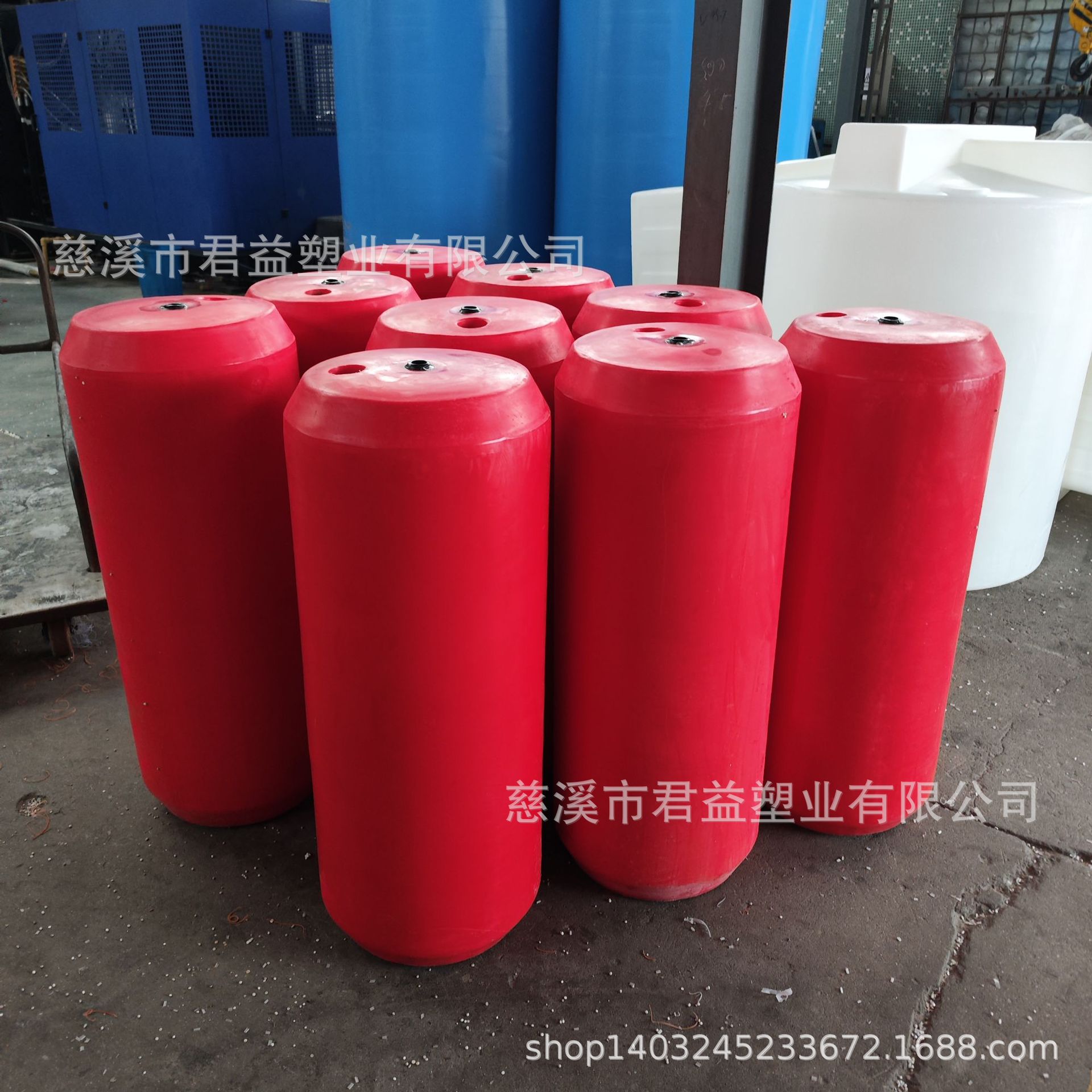 核电厂圆柱形浮筒配套水电站400*1000水下拦漂浮栅拦污浮子