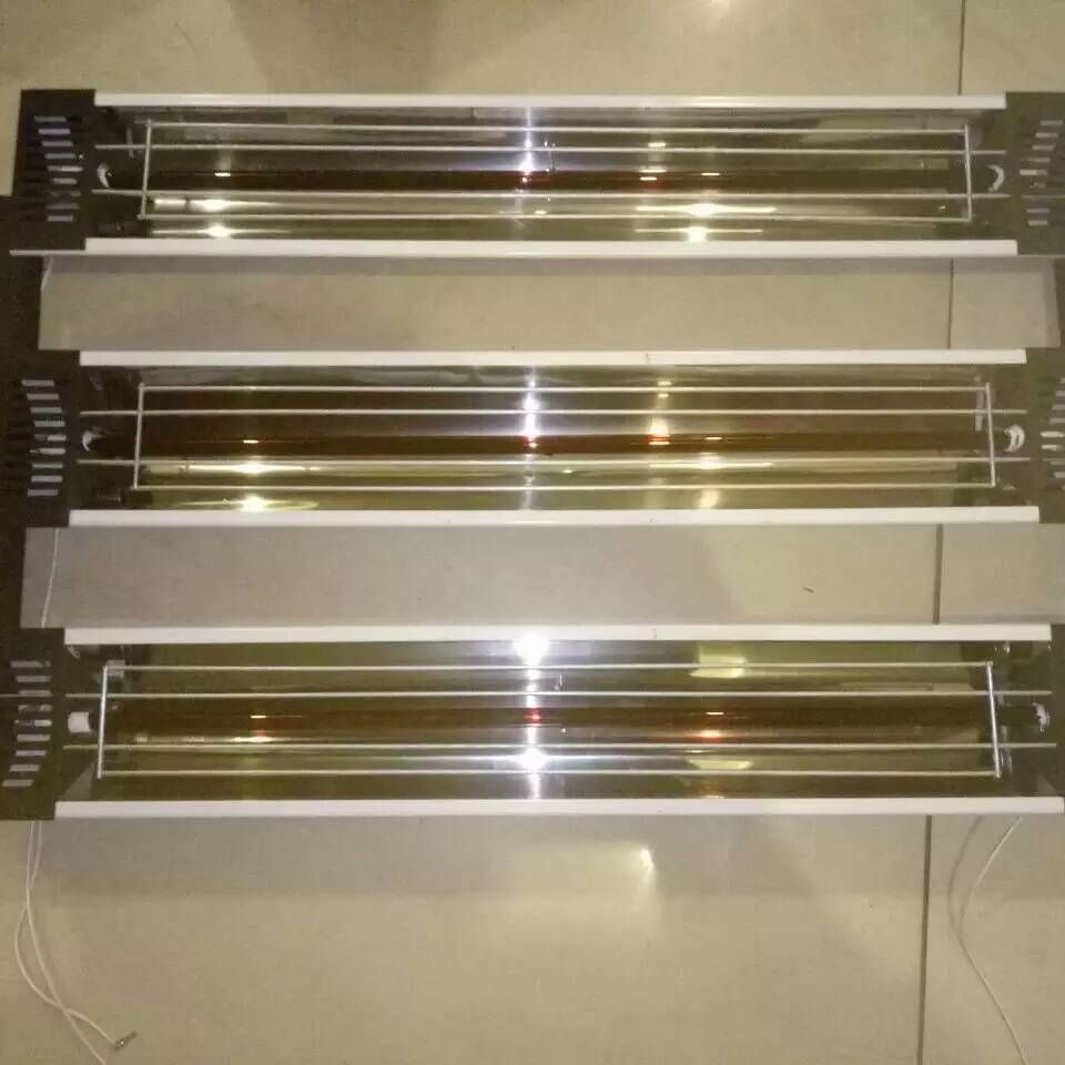 汽车喷烤漆房烤灯碳纤维红外线烤灯灯管烤漆烘干电加热油漆房烤灯