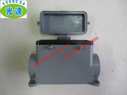 HDXBSCN西霸士24针矩形重载连接器 24针接插件H24B-SDR-RO-2PG21