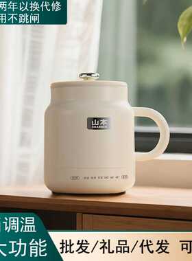 电热杯迷你小型学生电煮杯多功能烧水杯一人办公室女士炖煮养生杯