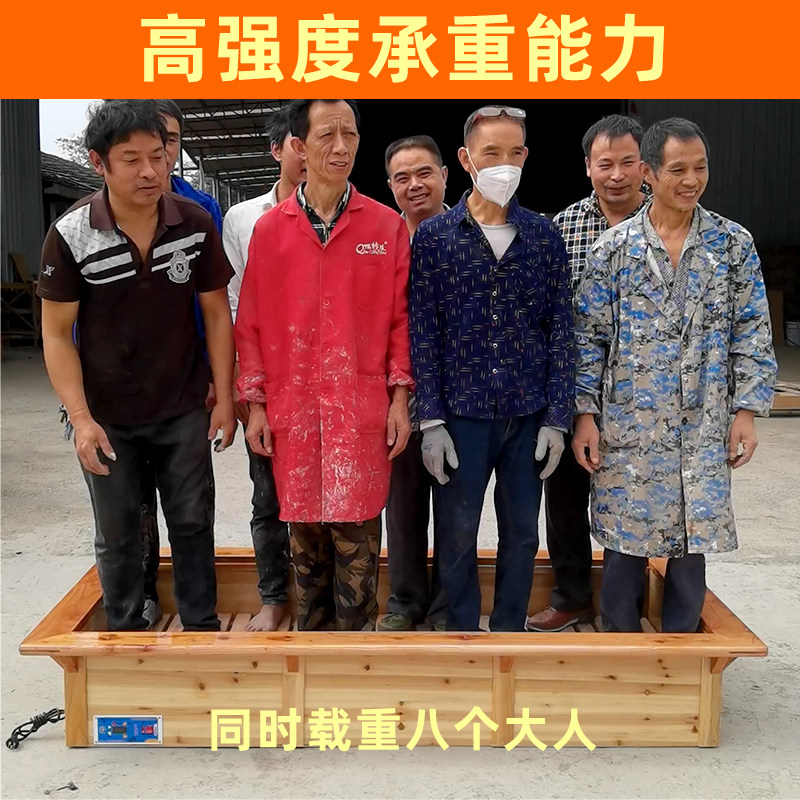 实木取暖器化怀大号节能家用烤火箱长方形电火桶暖脚烤火炉电火柜
