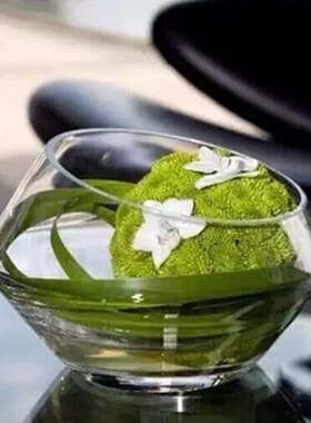 套奢现代明透花艺小花瓶轻装会议室客厅餐桌茶几边几台面装饰摆件