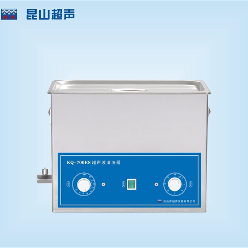 昆山舒美KQ-700ES超声波清洗机/22.5L/40KHZ/室温-80/超声700W