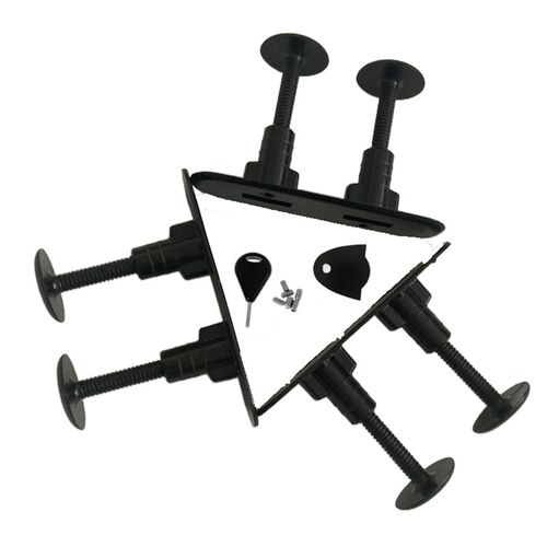 冲浪板软板尾舵底座塑料螺丝扳手锁片soft top surf board鱼鳍槽