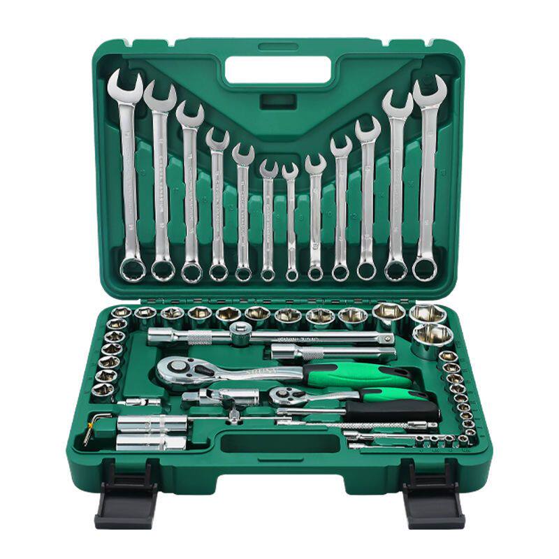 61件套修车工具套装套筒扳手工具全套家用汽车维修工具箱多功能