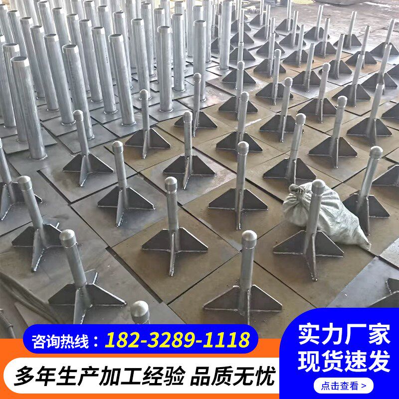 路基沉降板埋设方法基础检测板作用镀锌护套管库存现货观测铁桩