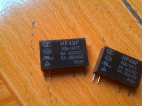 HF49F  005-1H1T  宏发拆机正品继电器