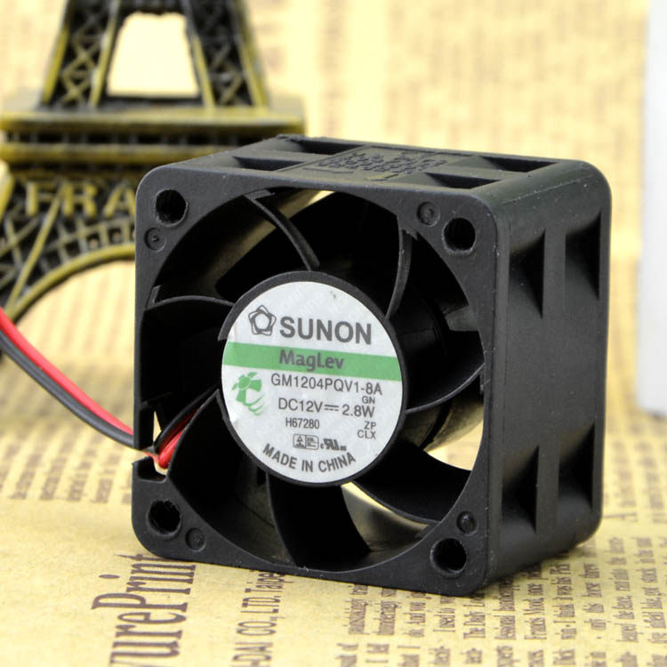 全新 TAJUN 4028 GM1204PQV1-8A 12V 2.8W 4厘米高速服务器风扇
