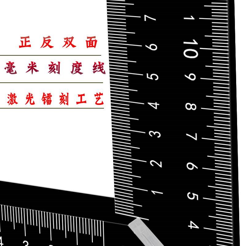 铝合金加厚90度直角尺1米25大号拐角方尺木工装修靠尺高精度工具L