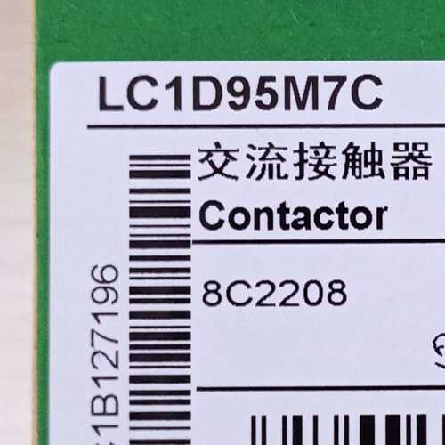 LC1D95M7C接触器LC1D95M7C 95A 220V三级交流接触器