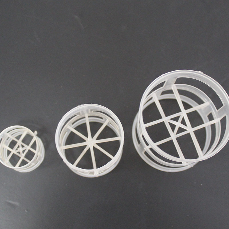 汇顺 污水处理聚丙烯填料厂家塑料pp鲍尔环 50mm 38mm 25mm