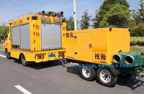 800方高吸程排涝排污泵车
