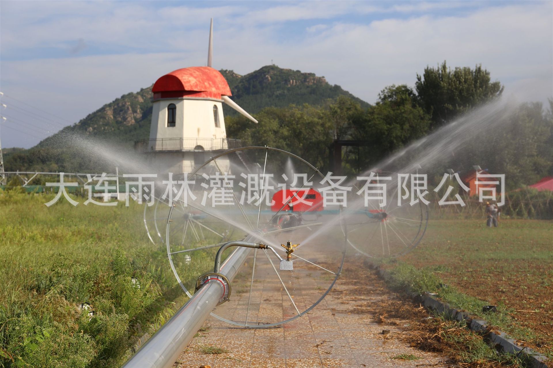 GYP滚移式喷灌机半自动化灌溉设备 厂家供应抗旱浇地 农业灌溉