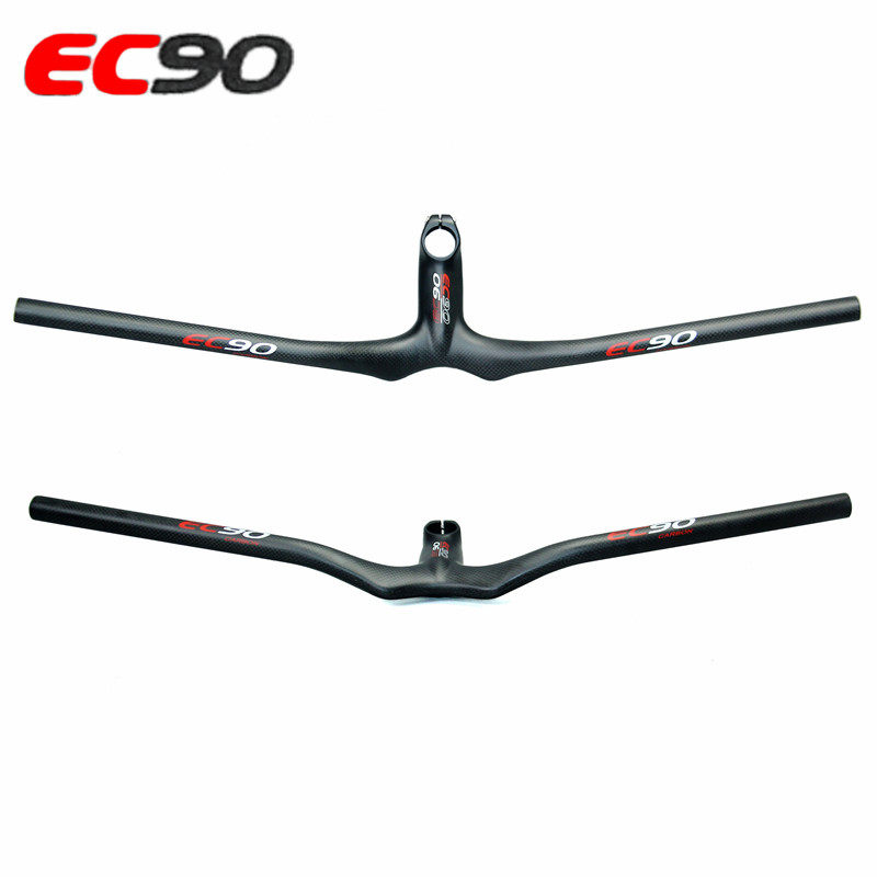 2022 EC90 3K全一纤维碳体式山地自把车直把 一体直行 燕把带把立